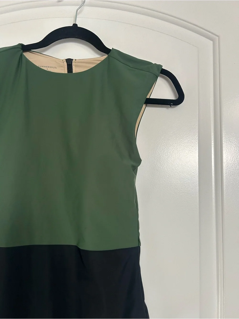 Summersalt The Surf One-Piece Swimsuit in Olive & Sea Urchin size 6 beach chic
